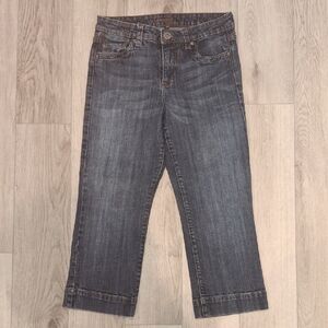 "Common Genes"                                 Womens Cropped Denim Jeans